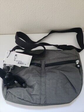 NWT Kipling Izellah Crossbody Bag Green Moss Lightweight Travel Purse